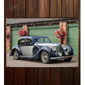 Металлическая табличка Lagonda V12 Rapide Saloon De Ville